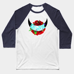 INVERT MOON ROSE Baseball T-Shirt